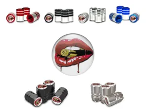 Rim Valve Covers for Motorcycles Max Design